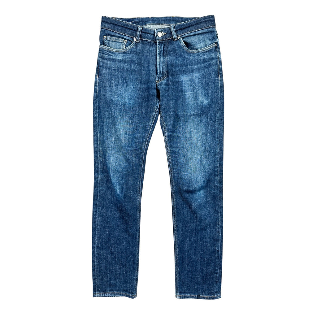 Peter Millar Vintage Washed 5 Pocket Denim Jeans in Blue — Size 32 // Preowned