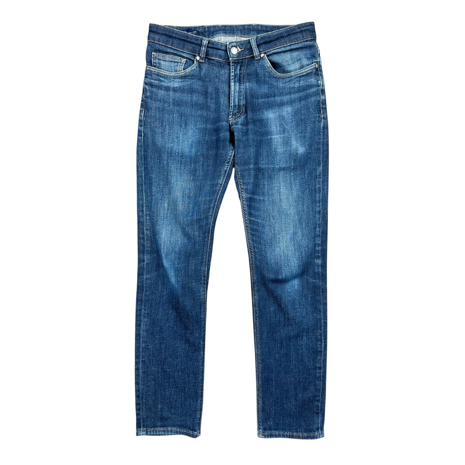 Peter Millar Vintage Washed 5 Pocket Denim Jeans in Blue — Size 32 // Preowned