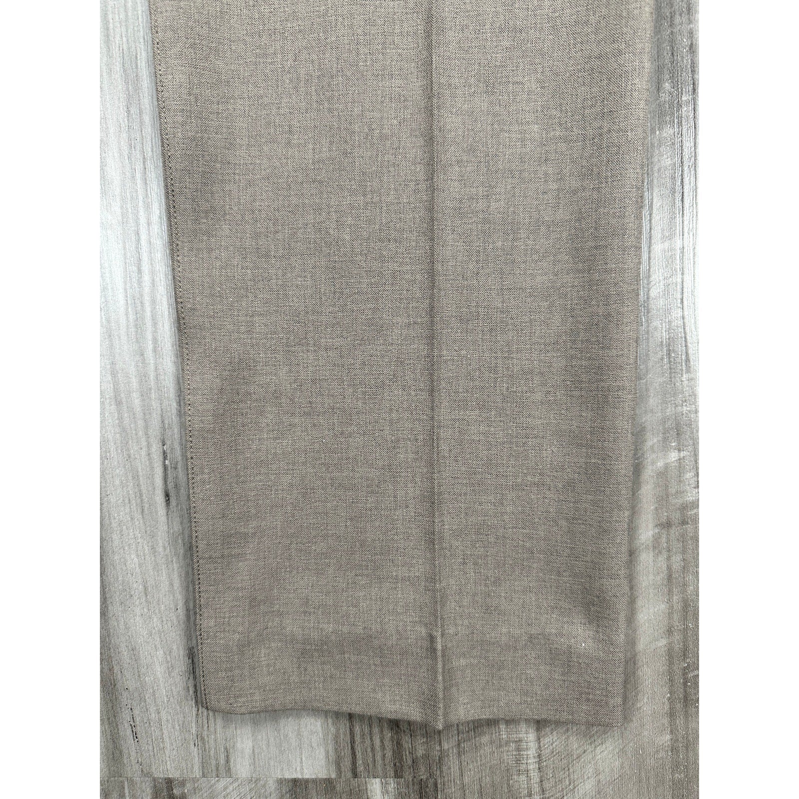 Peter Millar Franklin Performance Trouser Dress Pants in Tweed Beige — Size 35x34 // Preowned