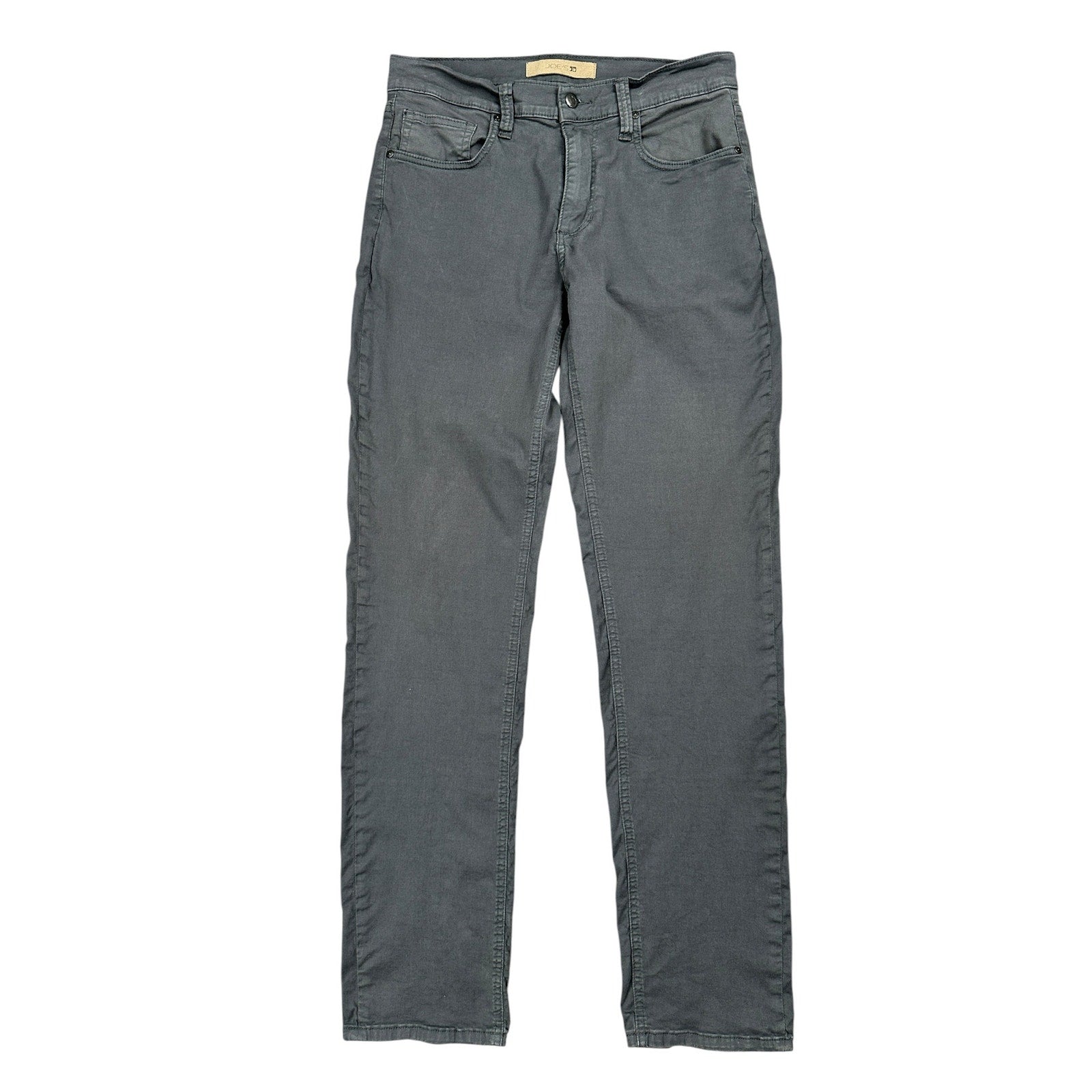 Joe's The Brixton Straight and Narrow Twill Denim Jeans in Castle Rock Gray — Size 31 // Preowned