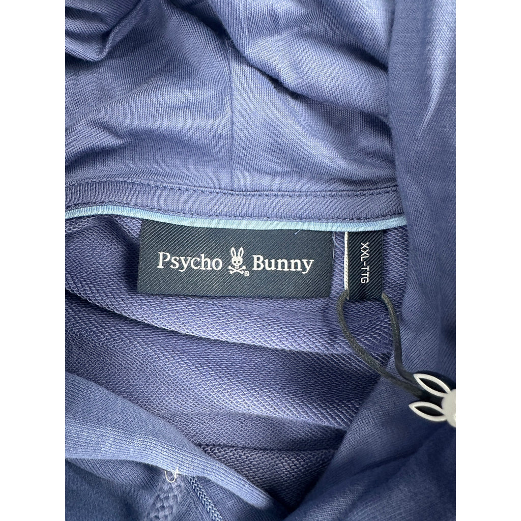 Psycho Bunny Gio Embroidered Pullover Hoodie — Size 2XL