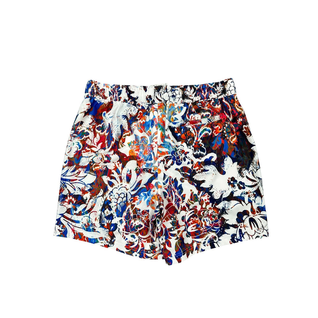 Robert Graham Floral Graffiti Swim Trunks — Size Large