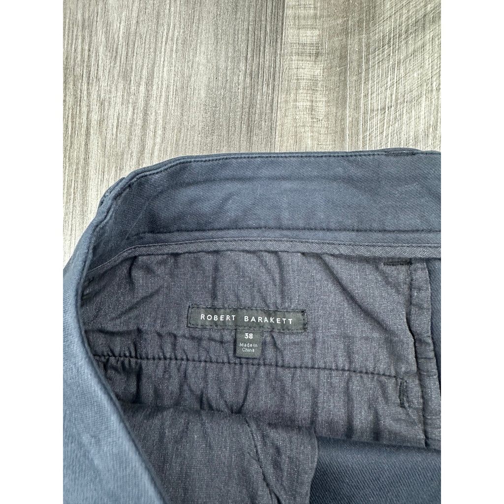 Robert Barakett Ernie Knit Chino Motion Shorts in Navy — Size 38