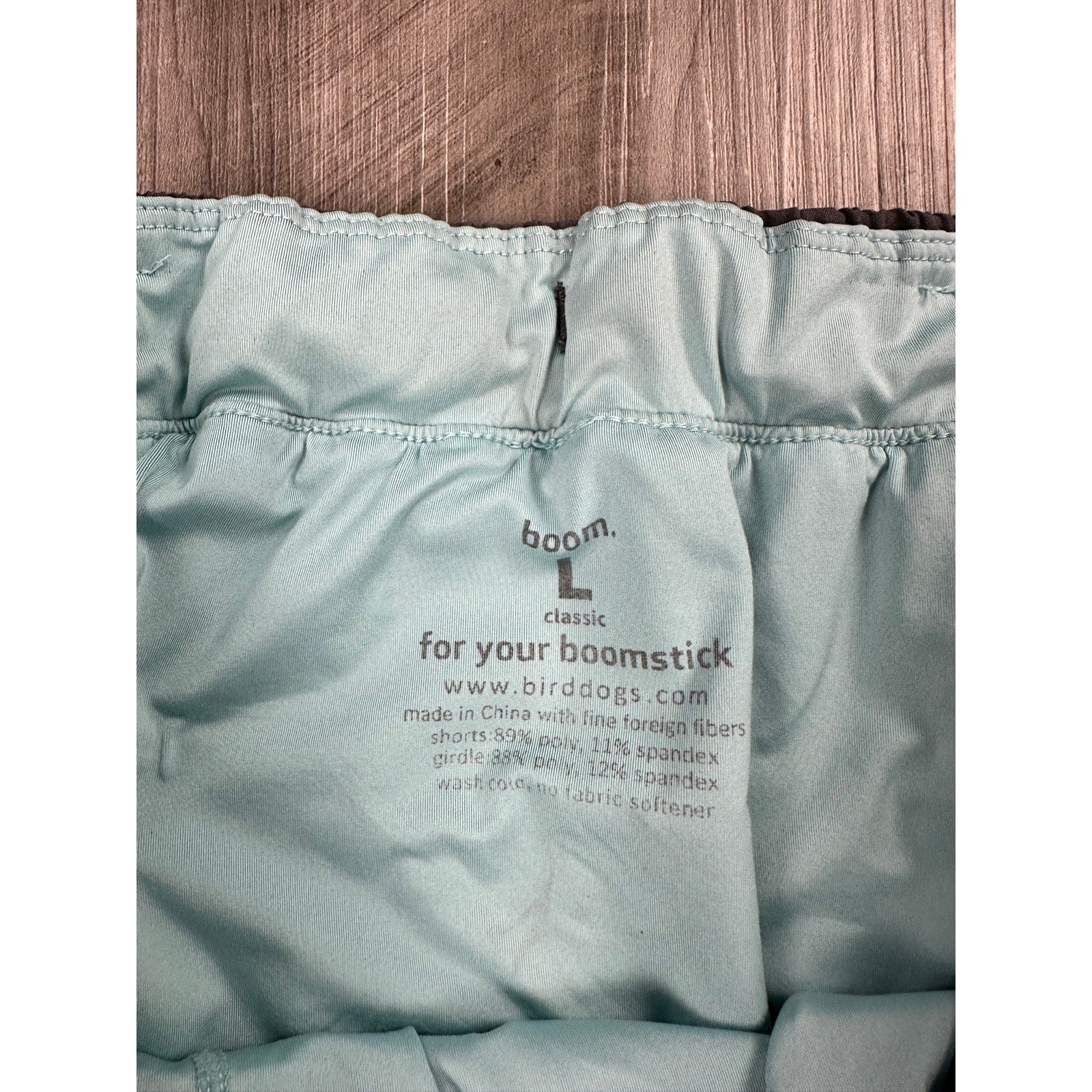 Birddogs Lined Classic Gym Shorts in Gray — Size Large // Preowned