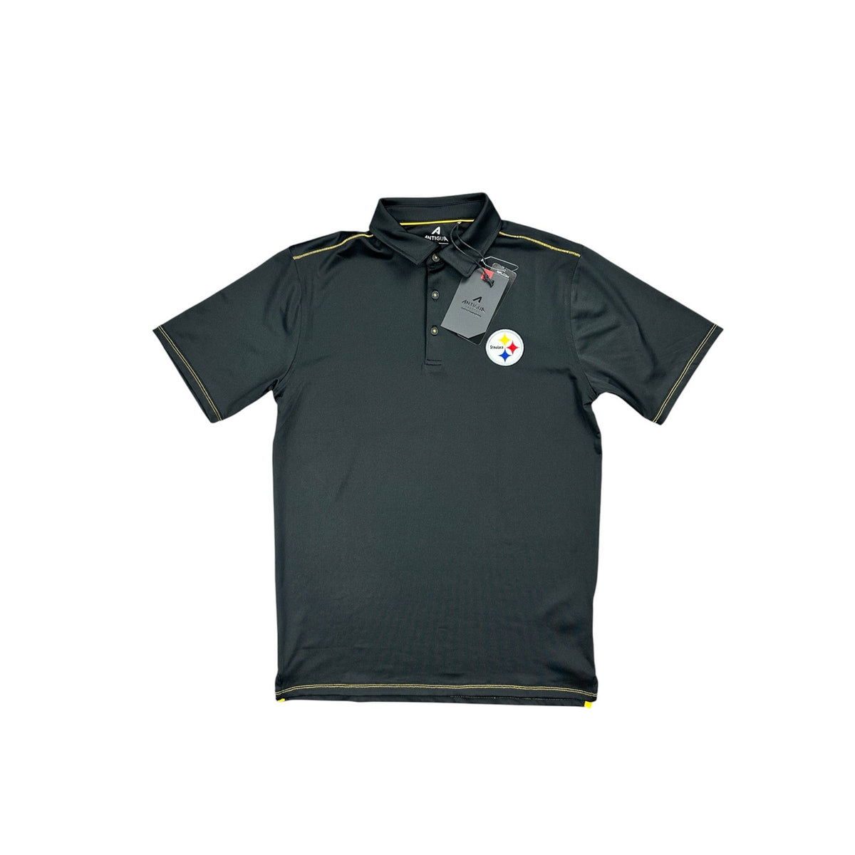 Antigua Pittsburgh Steelers Signal Performance Polo — Size Small