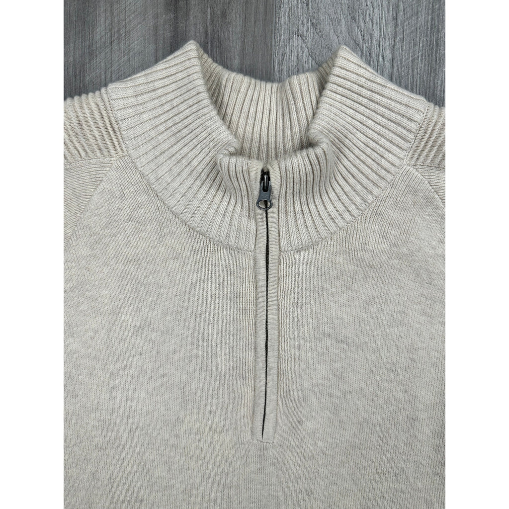 Marine Layer Archive Big Bear Quarter Zip Pullover Sweater — Size Medium // Preowned