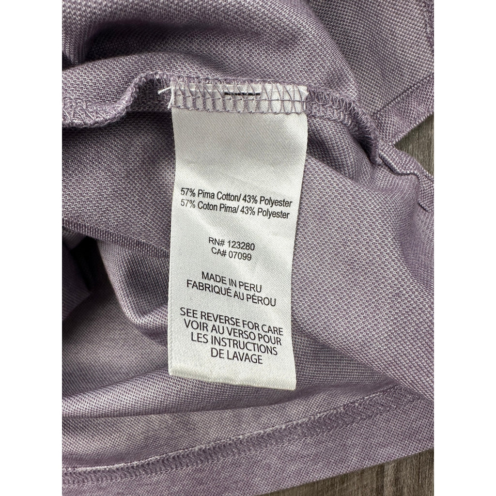 Travis Mathew TCU Texas Christian University Horned Frogs Oceanside Golf Polo in Purple — Size Large // Preowned