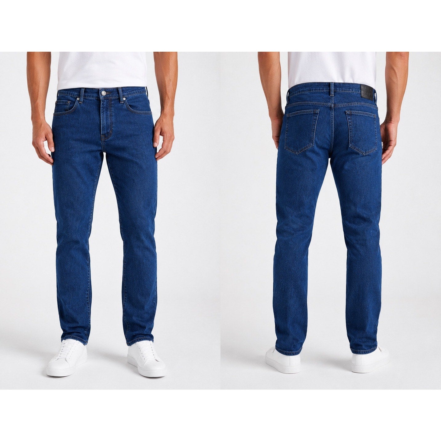 Buffalo David Bitton Adam Slim Stretch Jeans in Dark Wash — Size 38x30 // Preowned