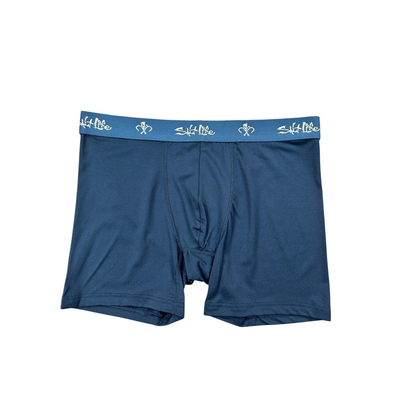 Salt Life Micro Stretch Performance Boxer Briefs 4-Pack in Envy — Size Medium