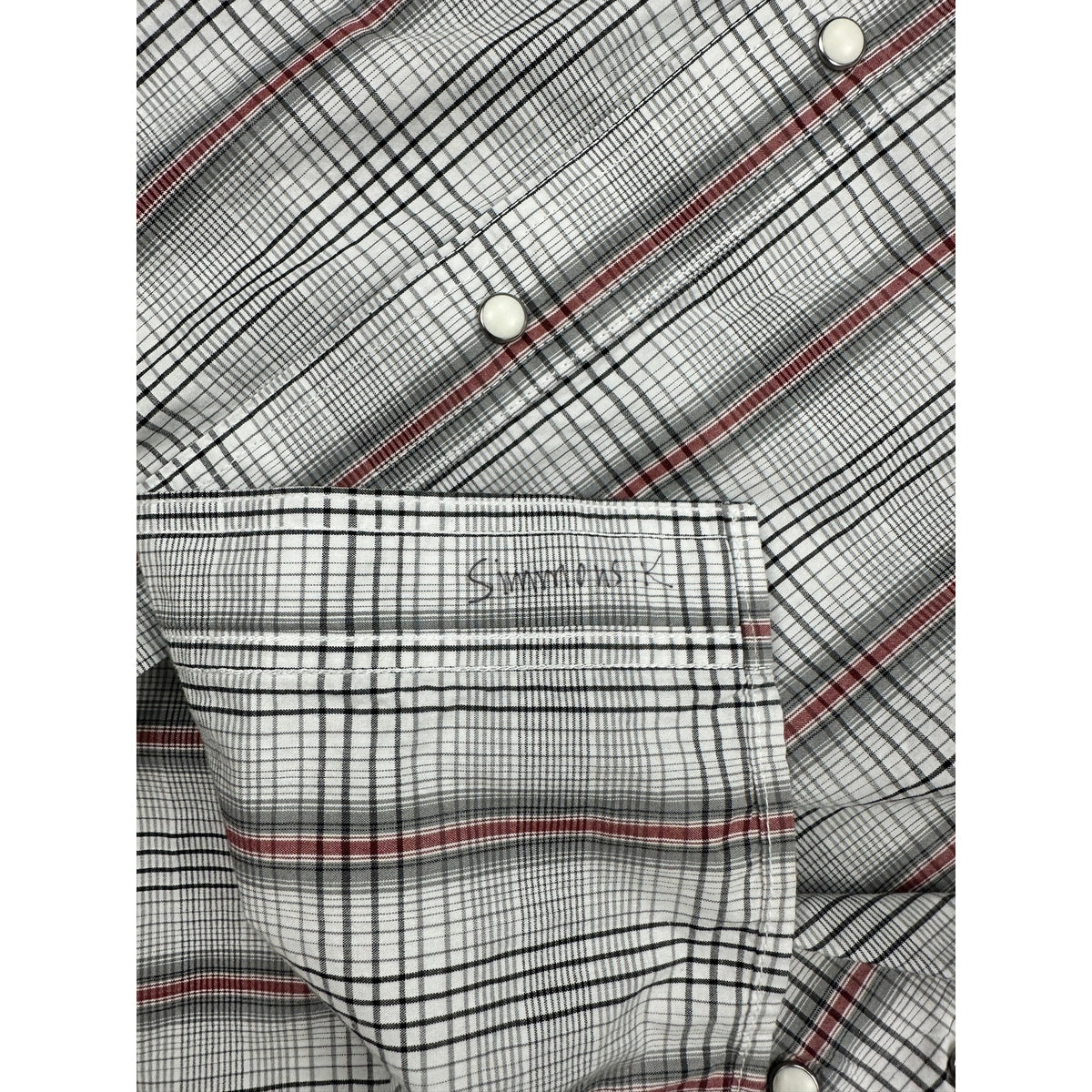 Roper Western Plaid Long Sleeve Pearl Snap Shirt — Size 2XL // Preowned