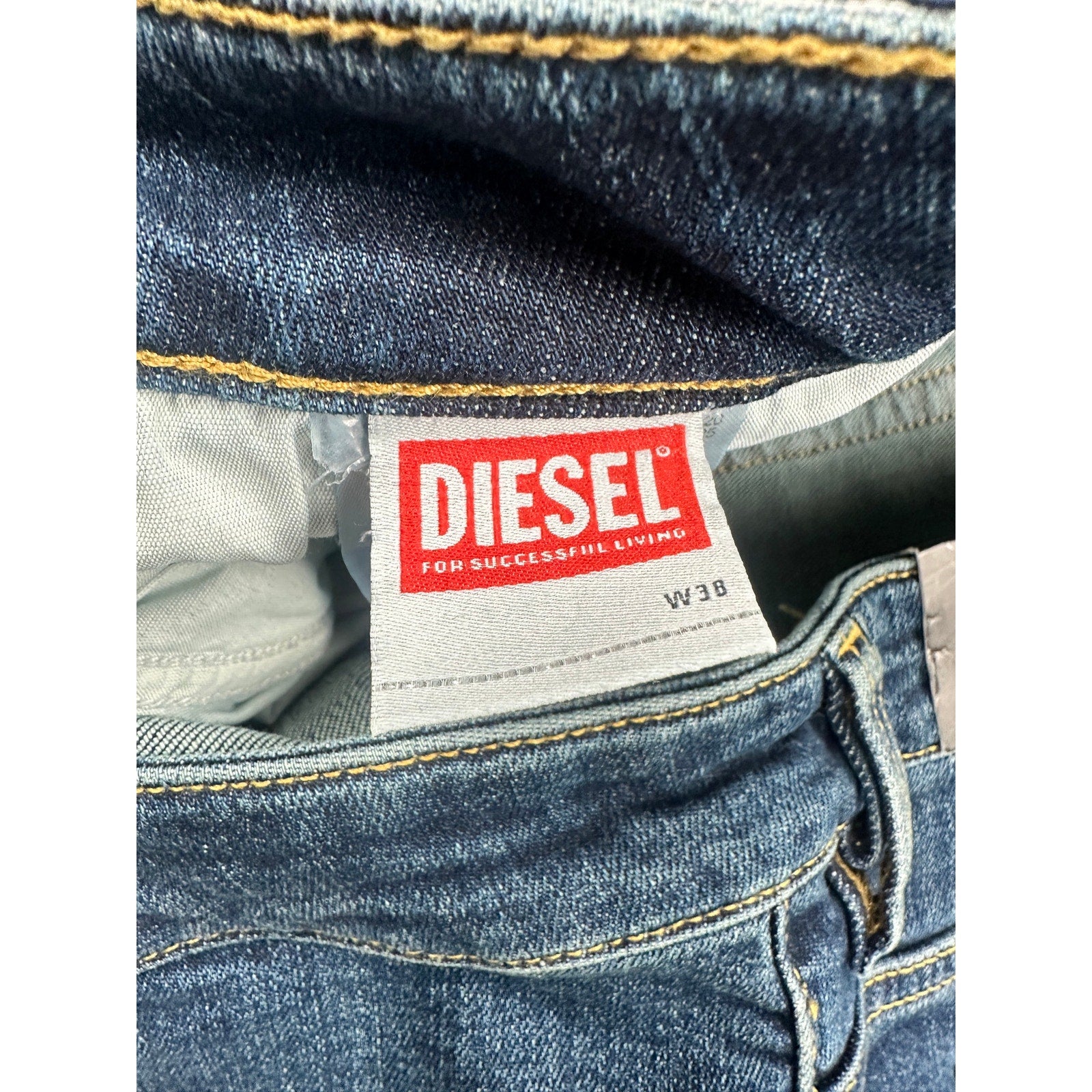 Diesel Safado-X Trouser Denim Jeans in Blue — Size 38x30