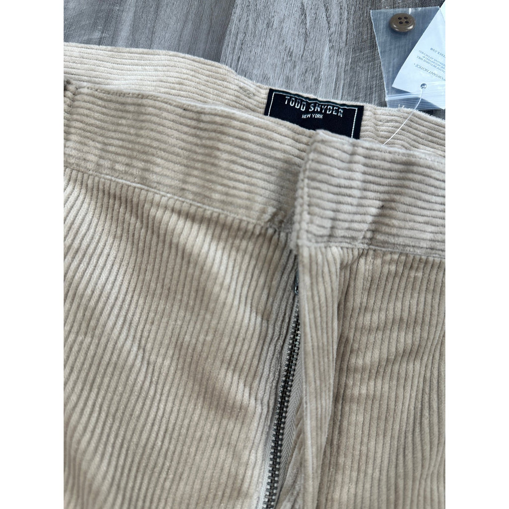 Todd Snyder Corduroy Side Elastic Trouser Pants — Size 2XL