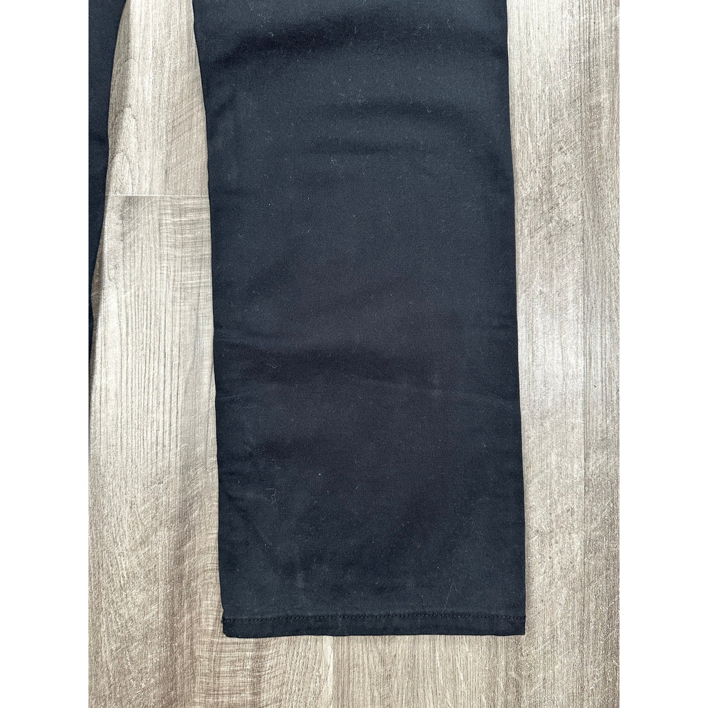 Buffalo David Bitton Straight Six Black Chino Jeans — Size 33x30