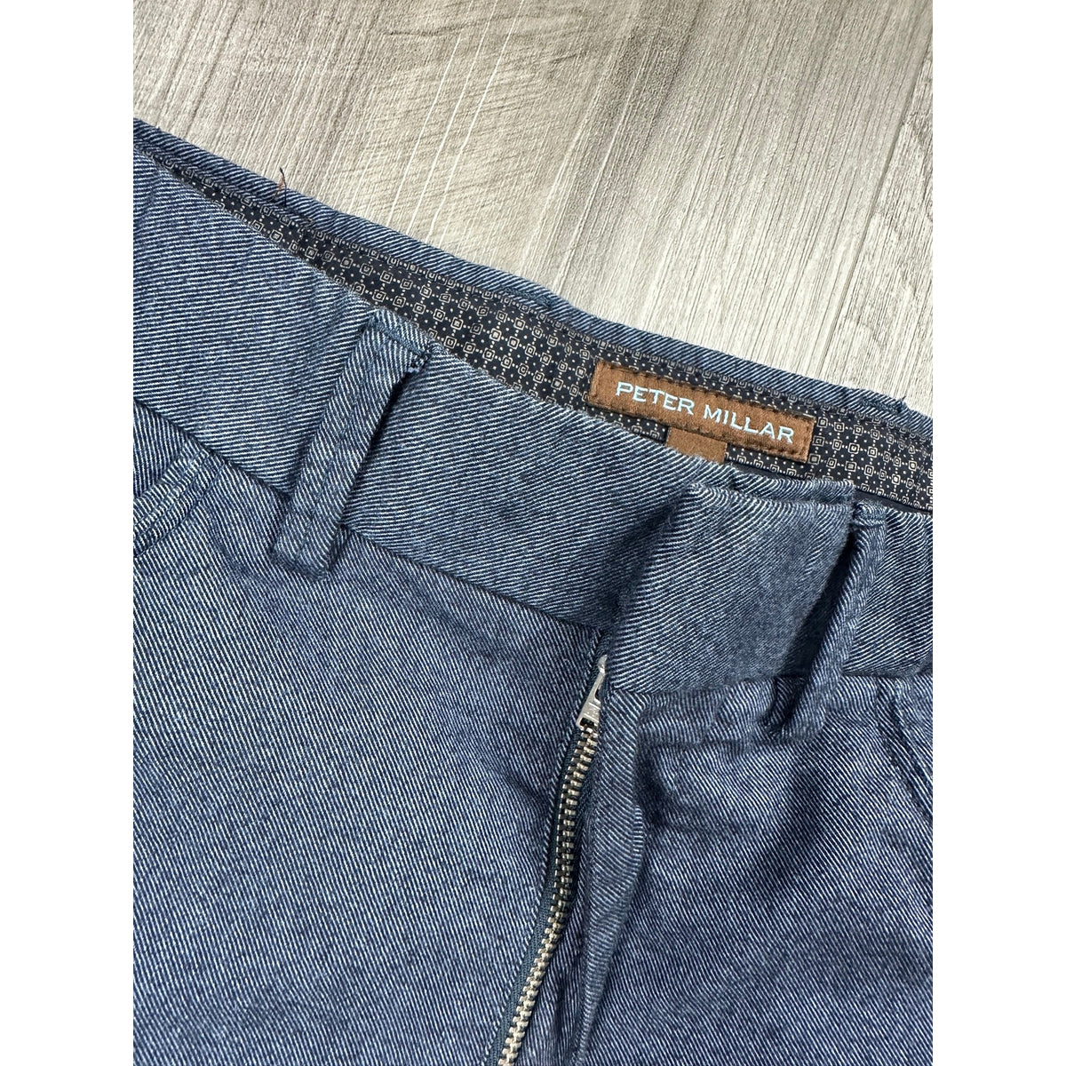 Peter Millar Hybrid Denim 5 Pocket Chino Pants — Size 32 // Preowned