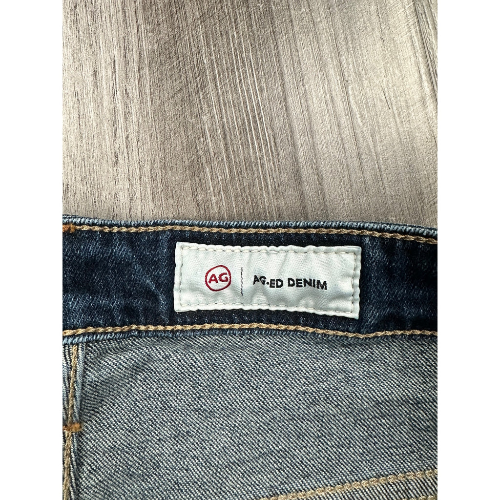 Adriano Goldschmied The Clint Classic Bootcut Japanese Fabric AG-ED Denim Jeans in Blue — Size 34x32 // Preowned