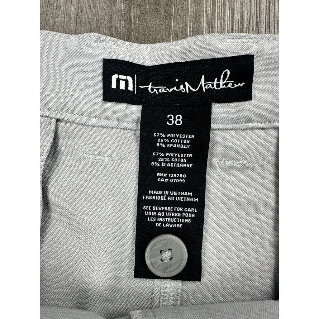 Travis Mathew Resort to This Golf Shorts in Heather Microchip — Size 38