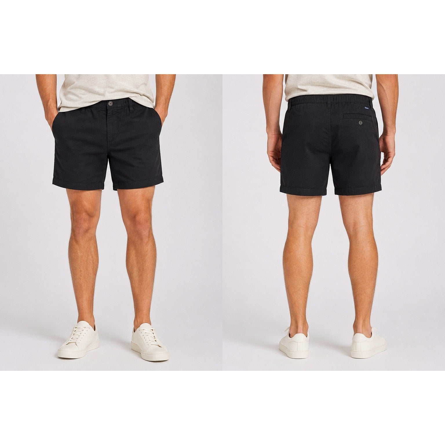 Chubbies Originals 5.5" Chino Shorts in Shadowstorm Black — Size 3XL // Preowned