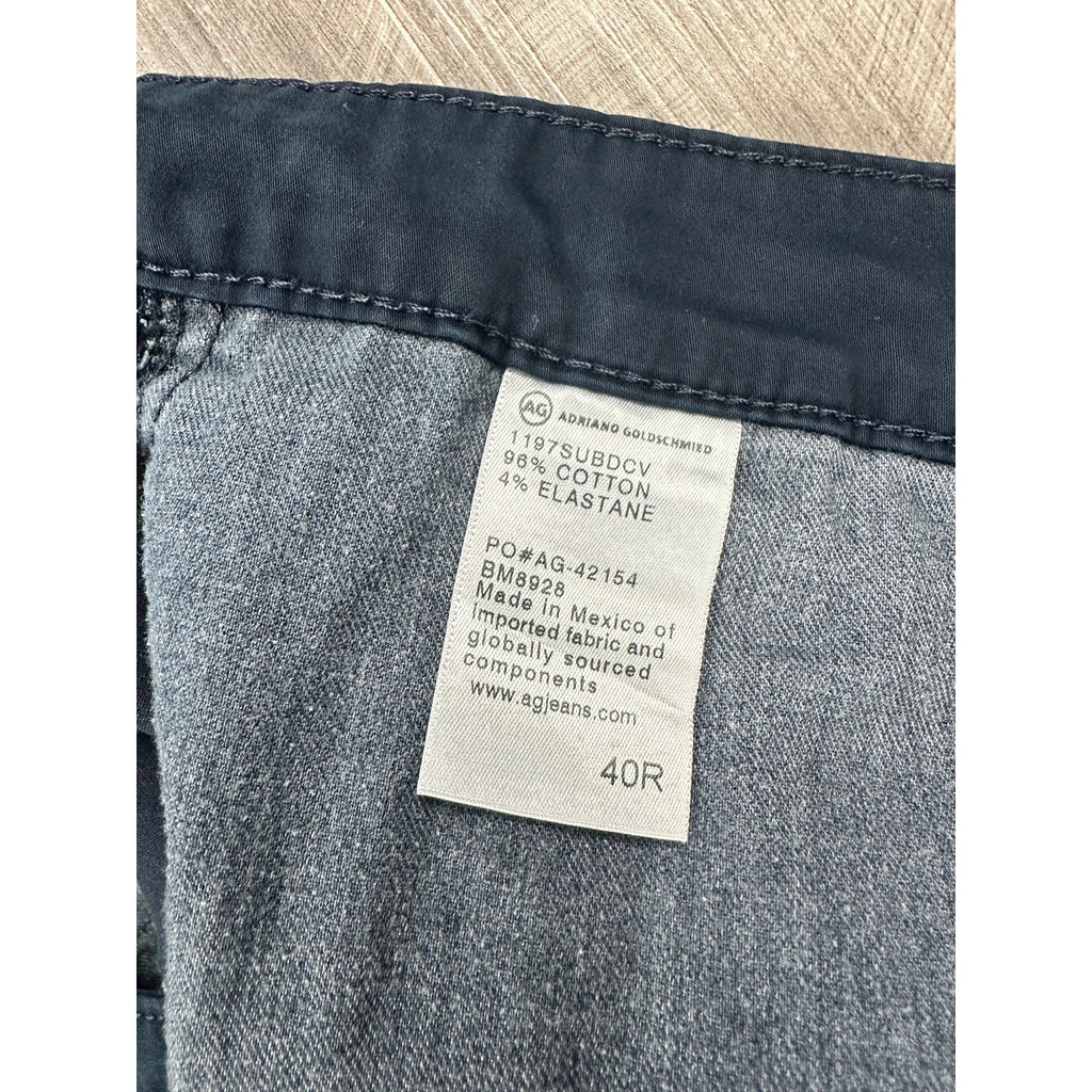 Adriano Goldschmied The Wanderer Chino Shorts in Navy — Size 40R // Preowned