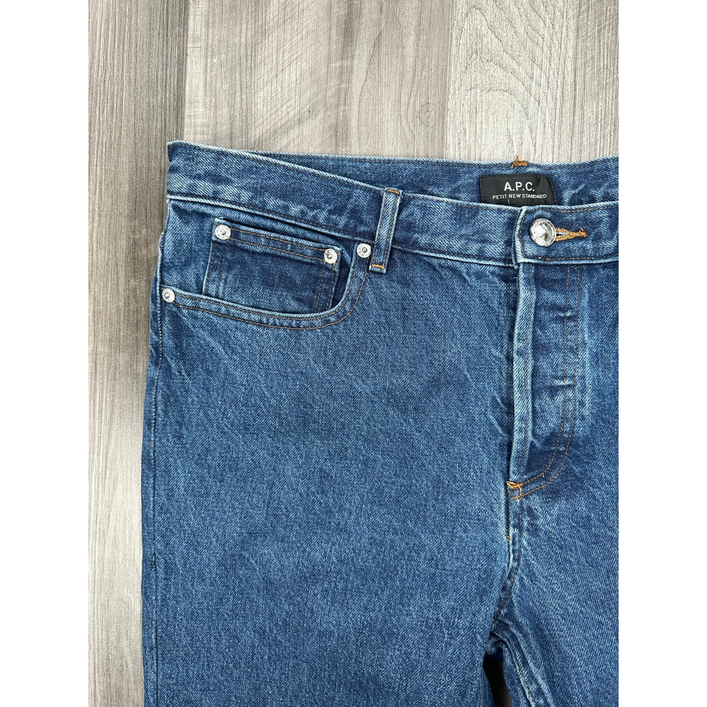A.P.C. Petit New Standard Modern Slim Straight Jeans — Size 32 // Preowned