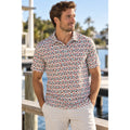 Southern Tide Driver Paloma Paradise Polo — Size Small