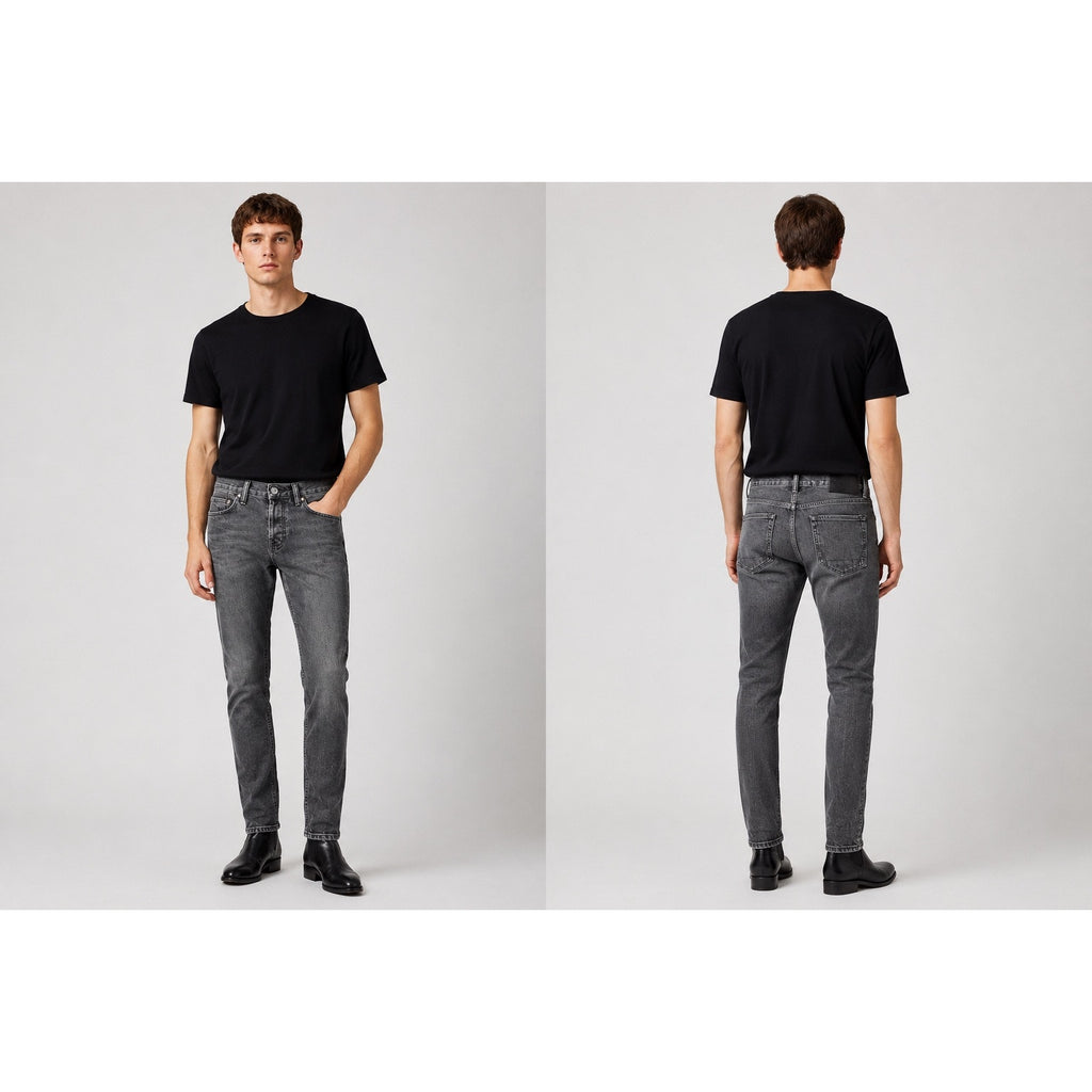 All Saints Cigarette Skinny Jean in Washed Black — Size 28 // Preowned
