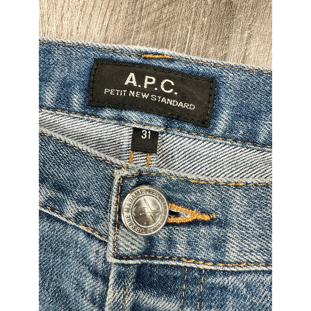A.P.C. Petit New Standard Modern Slim Straight Jeans — Size 31 // Preowned