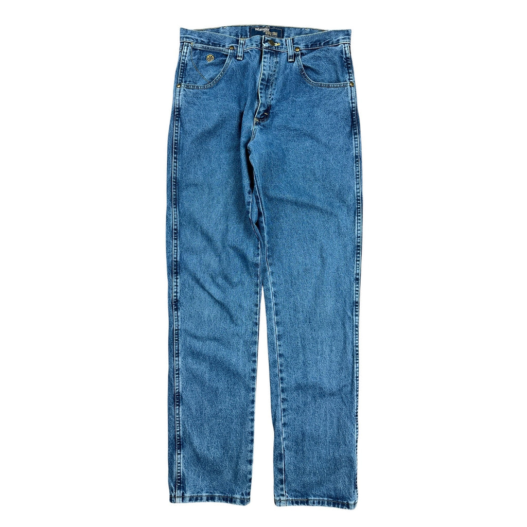 Wrangler George Strait Cowboy Cut Relaxed Fit Jean in Blue — Size 32x36 // Preowned