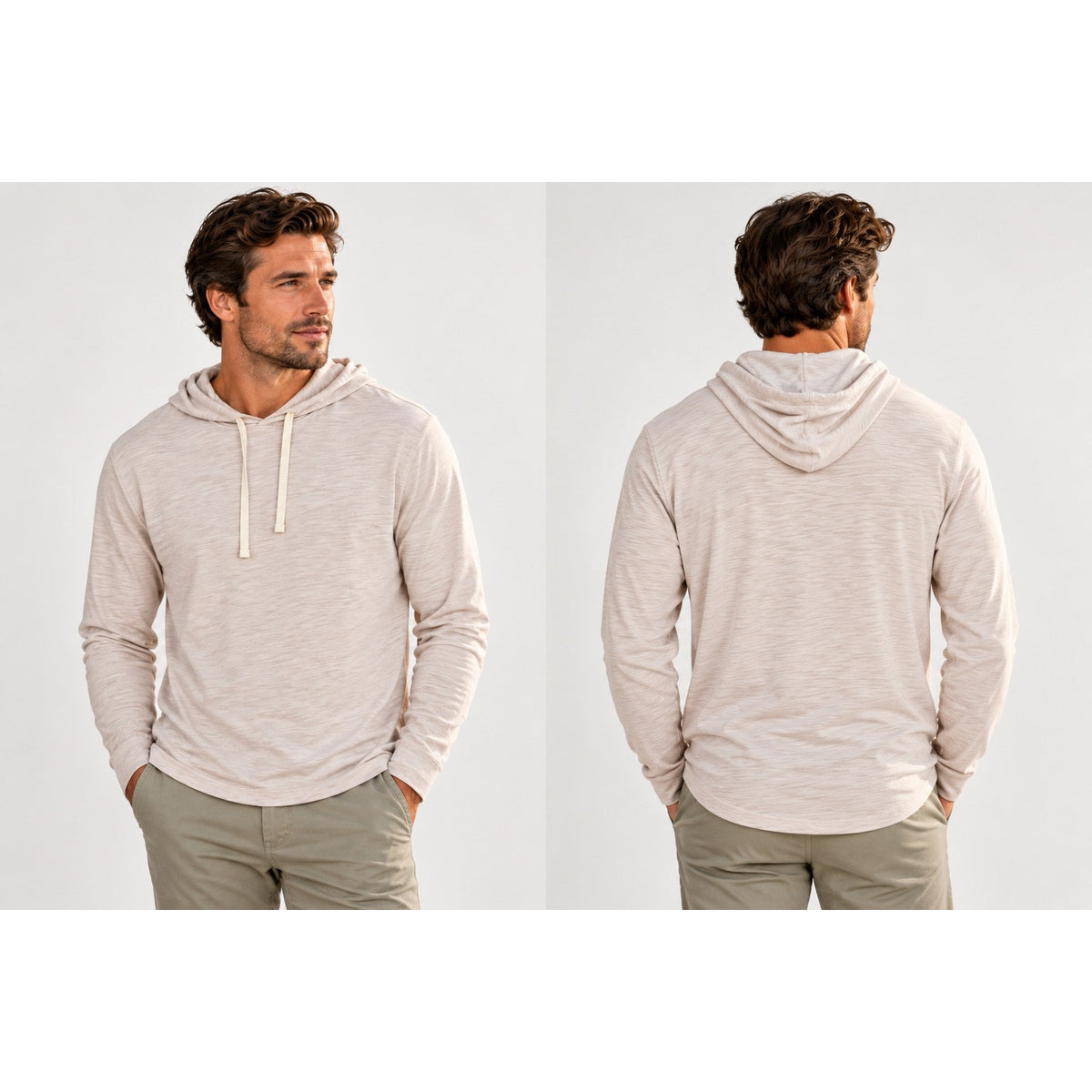 Vince Slub Pullover Hoodie — Size XL