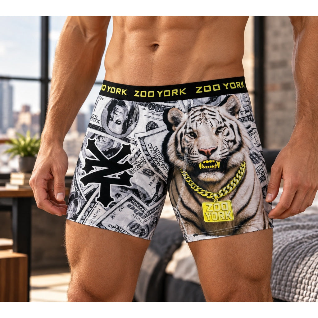 Zoo York Super Soft Brushed Performance Boxer Briefs - 6 Pack — Size Small