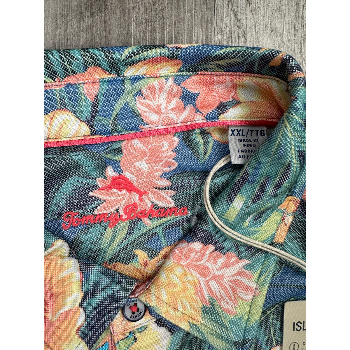 Tommy Bahama Toucan Paradise IslandZone Polo — Size 2XL
