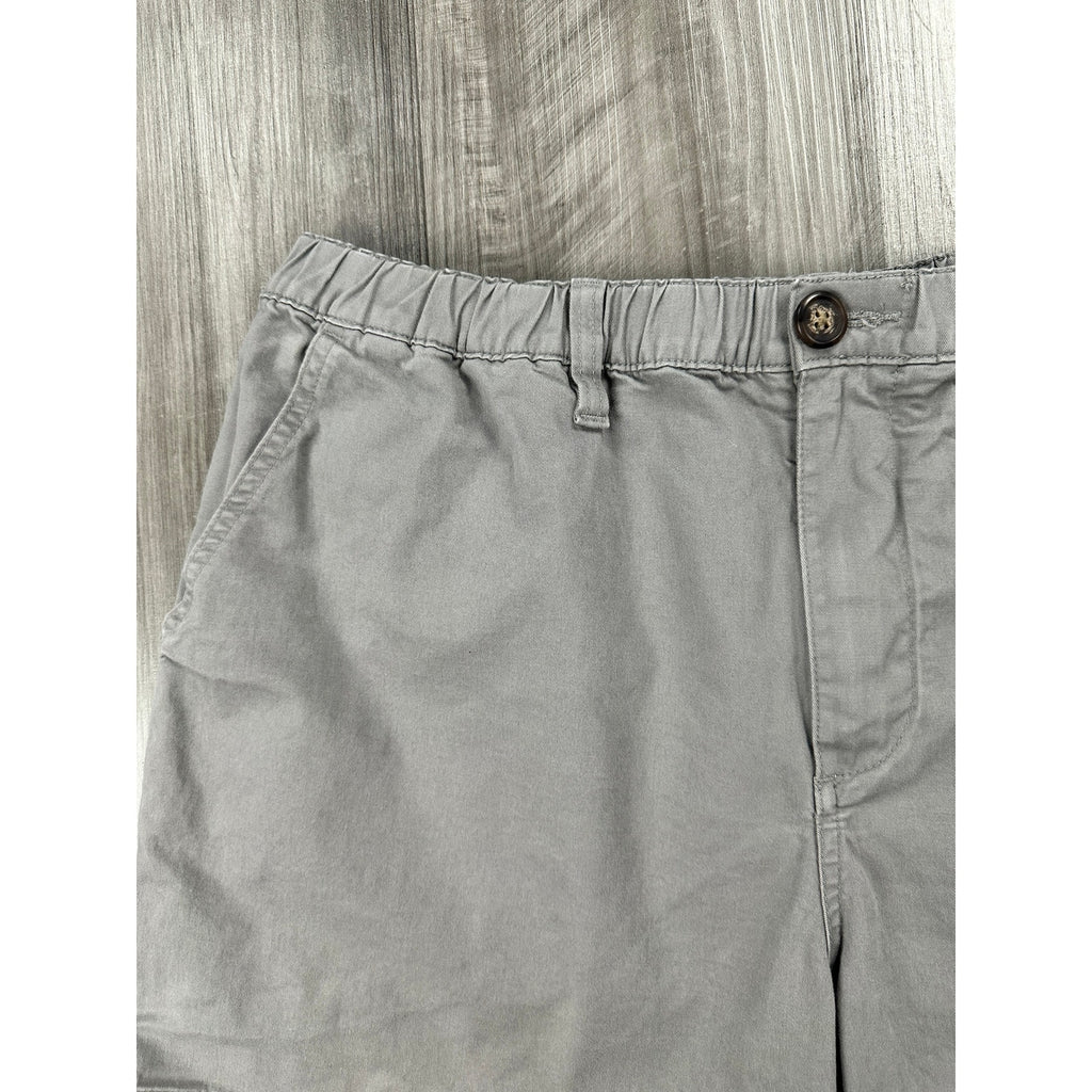 Chubbies 5.5-Inch Elastic Waist Chino Shorts in Gray Khaki — Size XL // Preowned