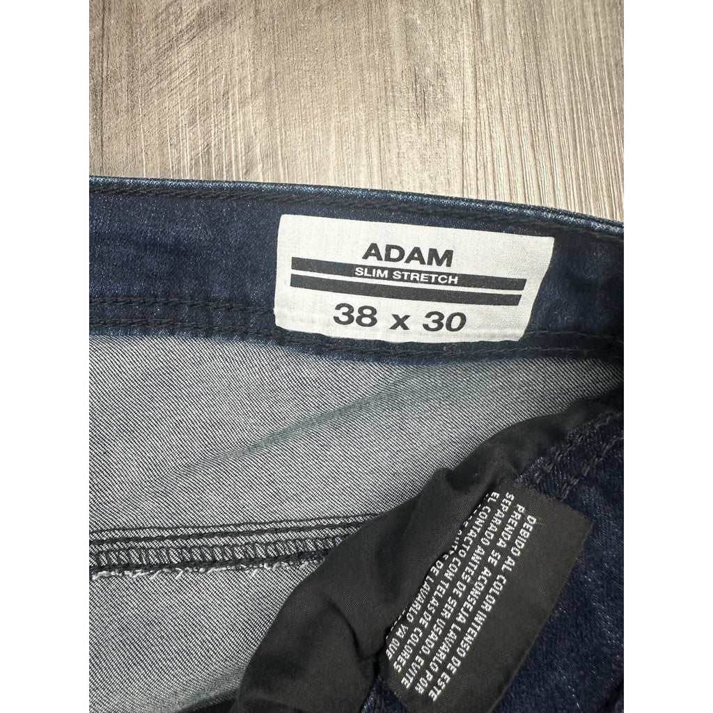 Buffalo David Bitton Adam Slim Stretch Jeans in Dark Wash — Size 38x30 // Preowned