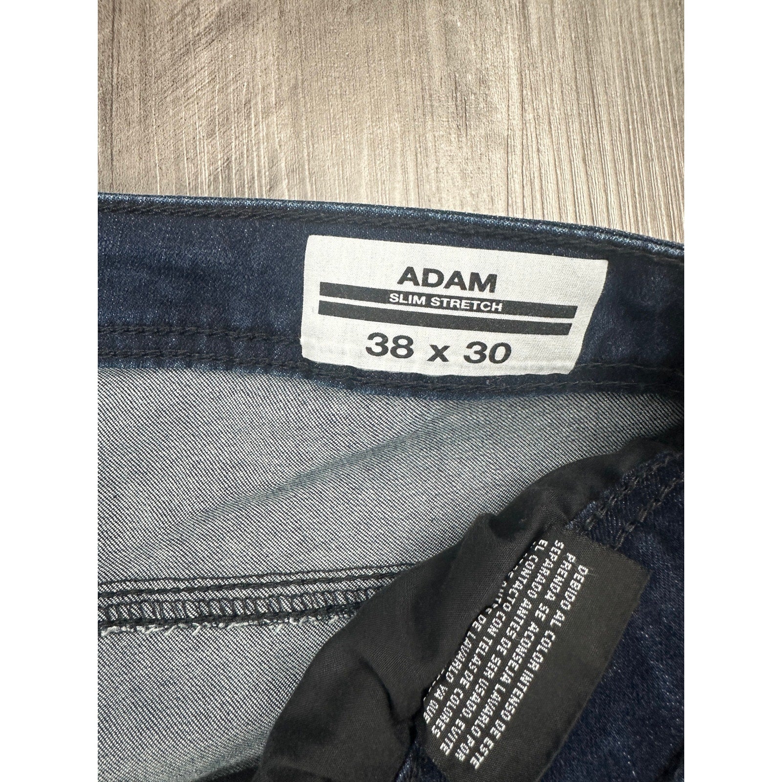 Buffalo David Bitton Adam Slim Stretch Jeans in Dark Wash — Size 38x30 // Preowned
