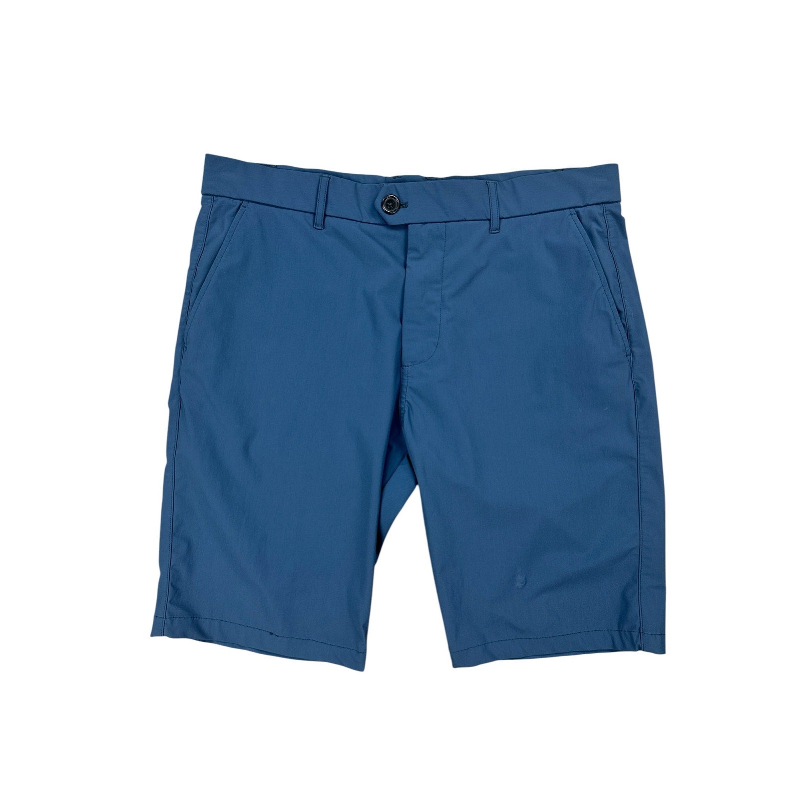Greyson Montauk Performance Golf Chino Shorts in Slate Navy — Size 34 // Preowned