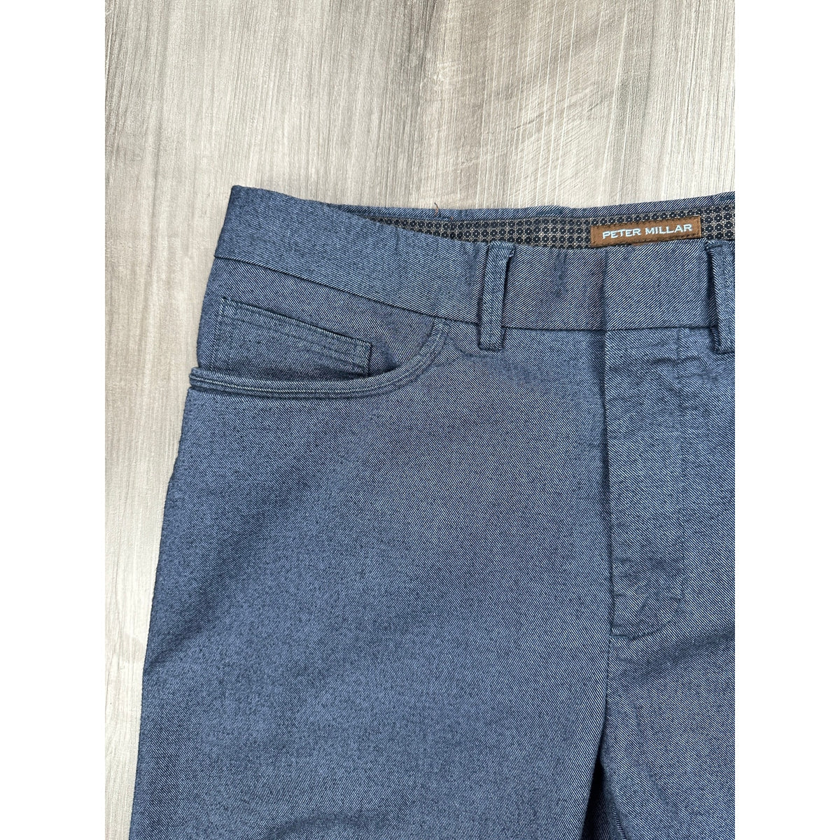 Peter Millar Hybrid Denim 5 Pocket Chino Pants — Size 32 // Preowned