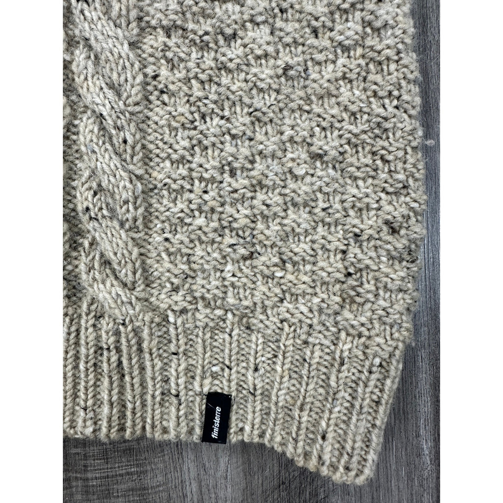Finisterre Westray Crew Neck Pure New Wool Sweater — Size Small // Preowned