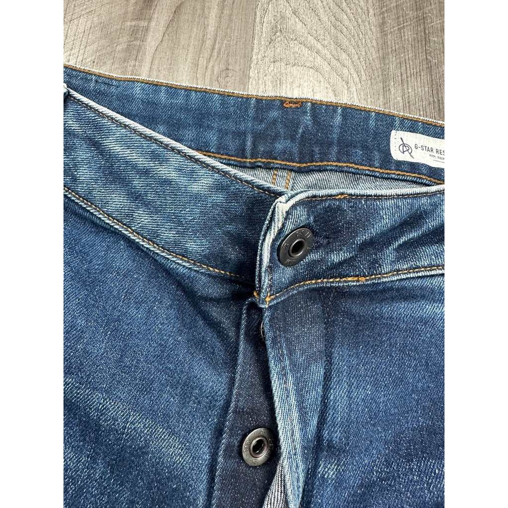 G-Star Raw Arc 3D Slim Restored Denim Jean in Blue — Size 36x32 // Preowned