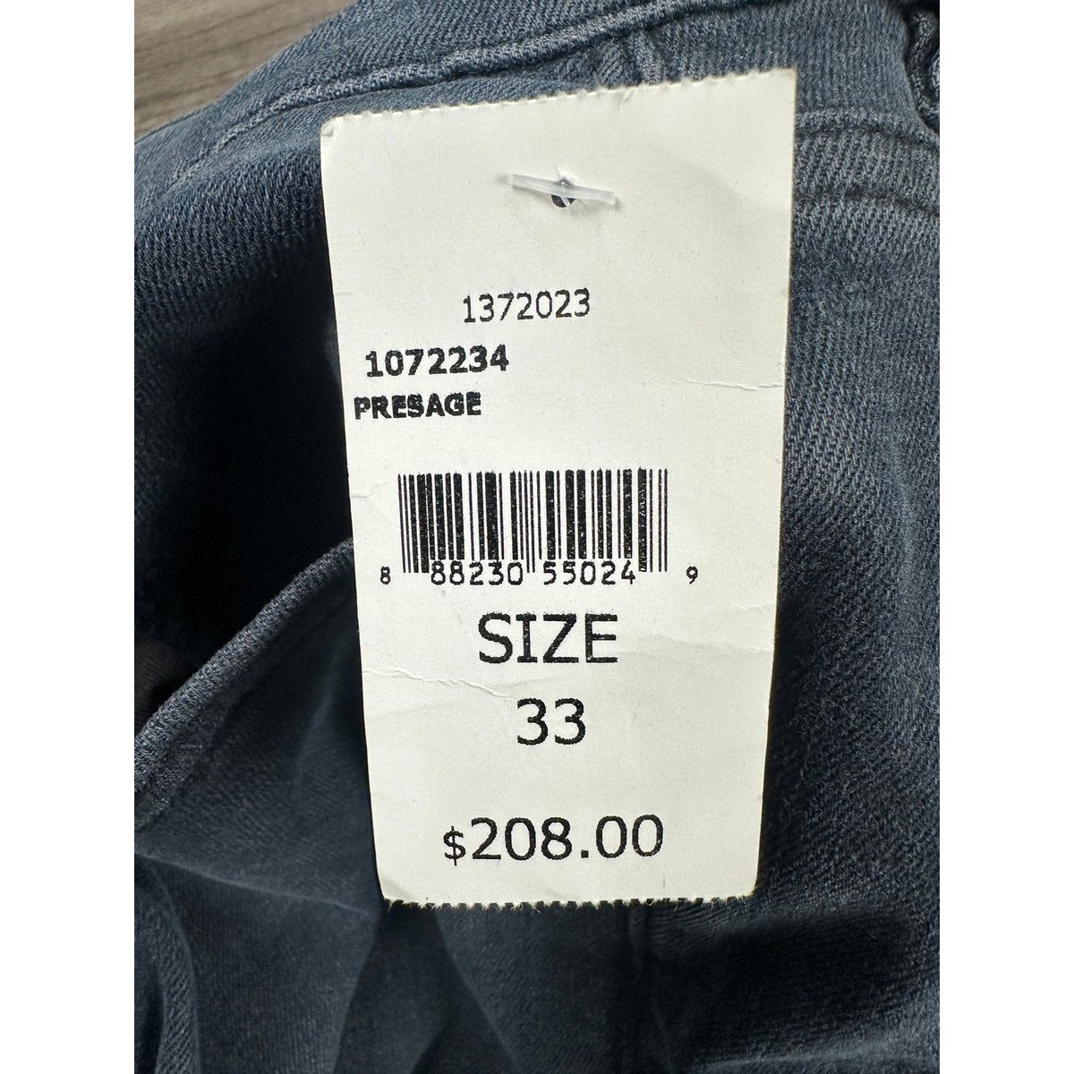 DL1961 Cooper Tapered Slim Jeans — Size 33x34