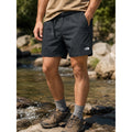 The North Face Class V Pathfinder Relaxed Fit Belted Shorts in Black — Size Large