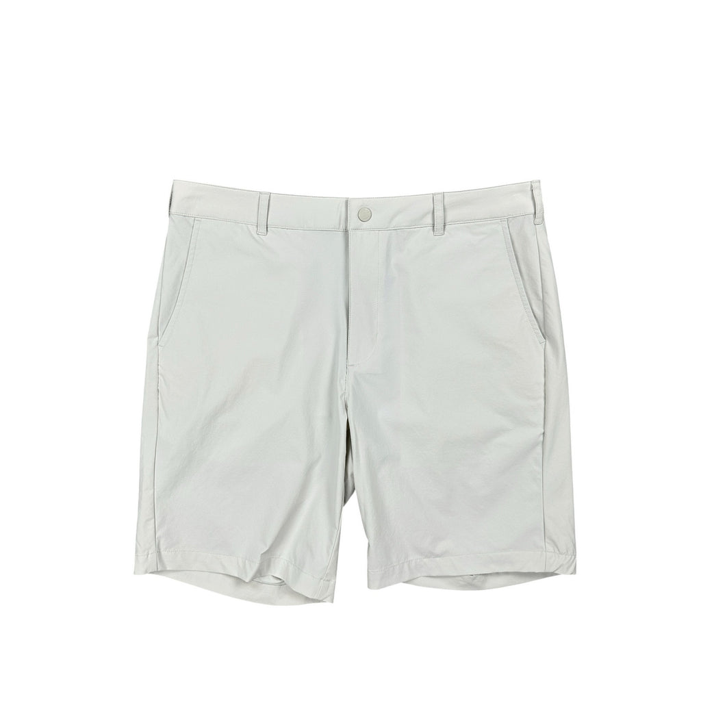Onward Reserve Harris Performance Stretch Golf Shorts in Light Cream Stone — Size 32 // Preowned