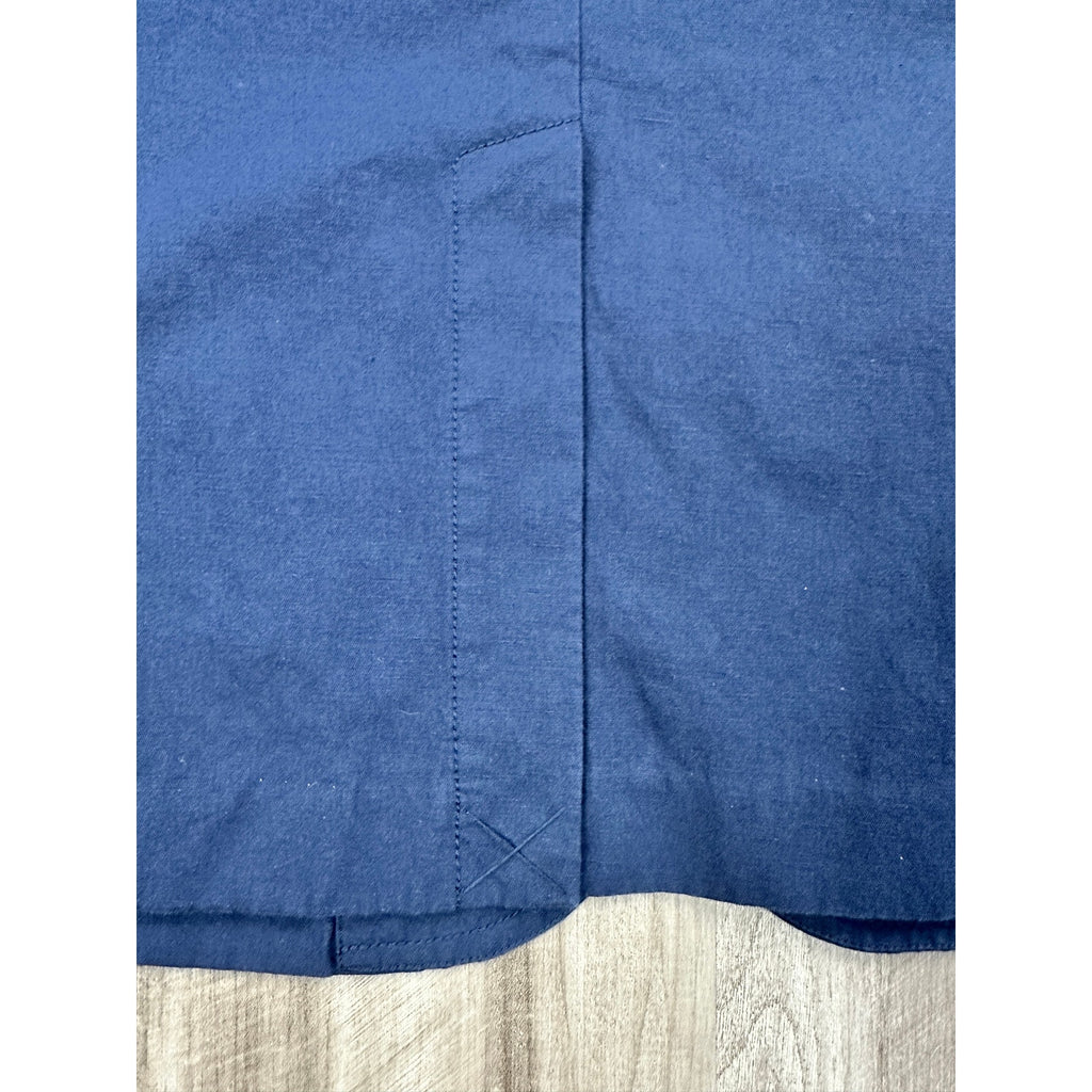 Alex Mill Cotton Linen Cooper Blazer in Navy — Size Small