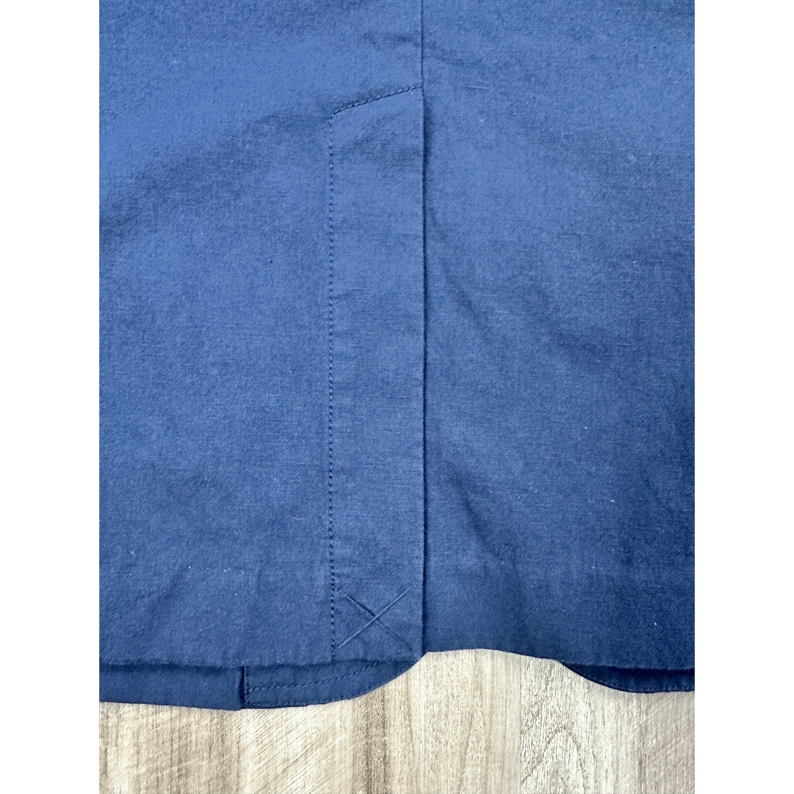 Alex Mill Cotton Linen Cooper Blazer in Navy — Size Small