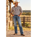 Cody James Light River Bank Stretch Straight Boot Cut Jeans — Size 29x34 // Preowned