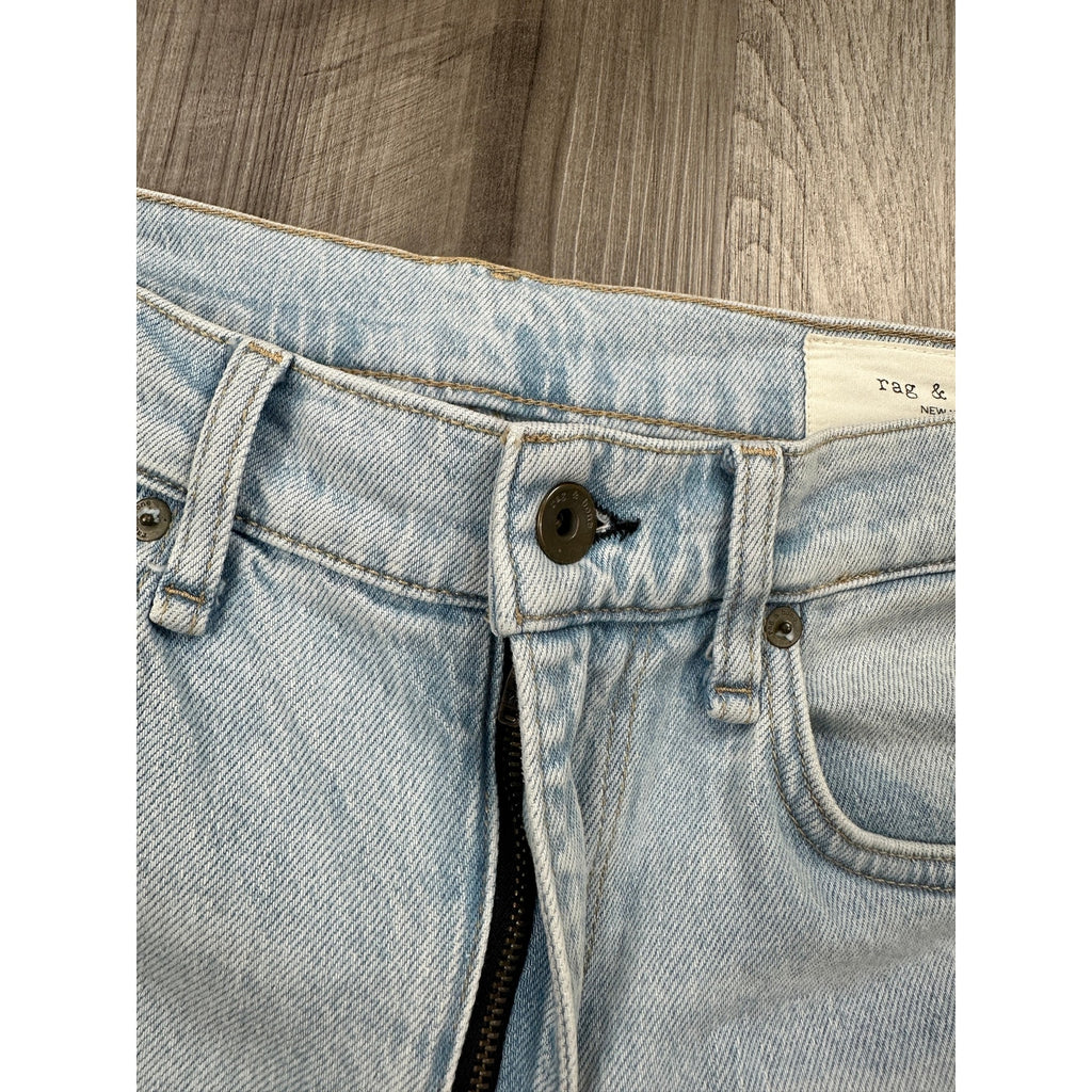 rag & bone Fit 2 Slim Fit Callen Jeans in Callen Acid Wash Blue — Size 32x32 // Preowned