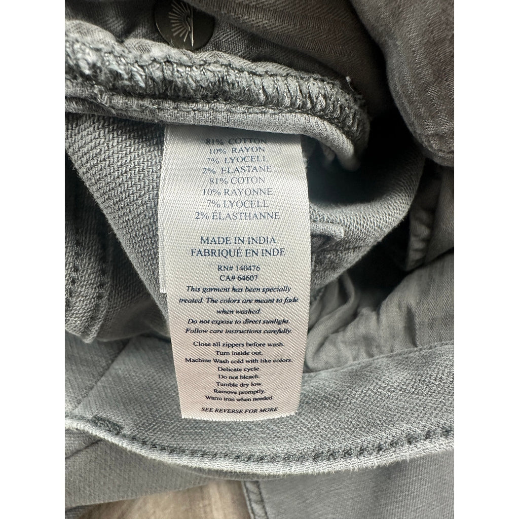 Faherty Stretch Terry Five Pocket Pants in Slate — Size 33 // Preowned