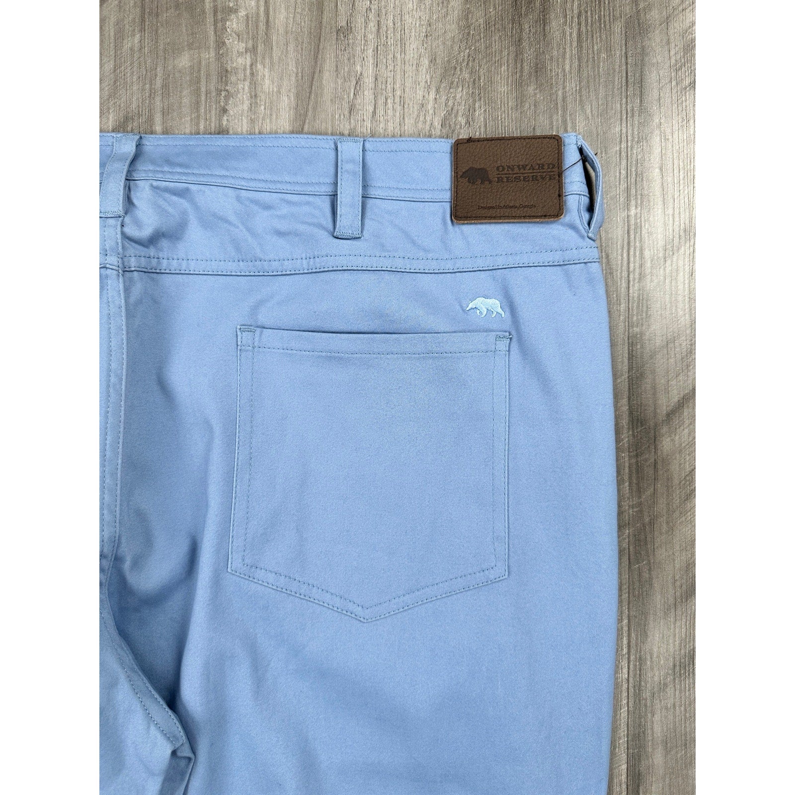 Onward Reserve Classic 5 Pocket Pants in Light Blue — Size 42x30 // Preowned