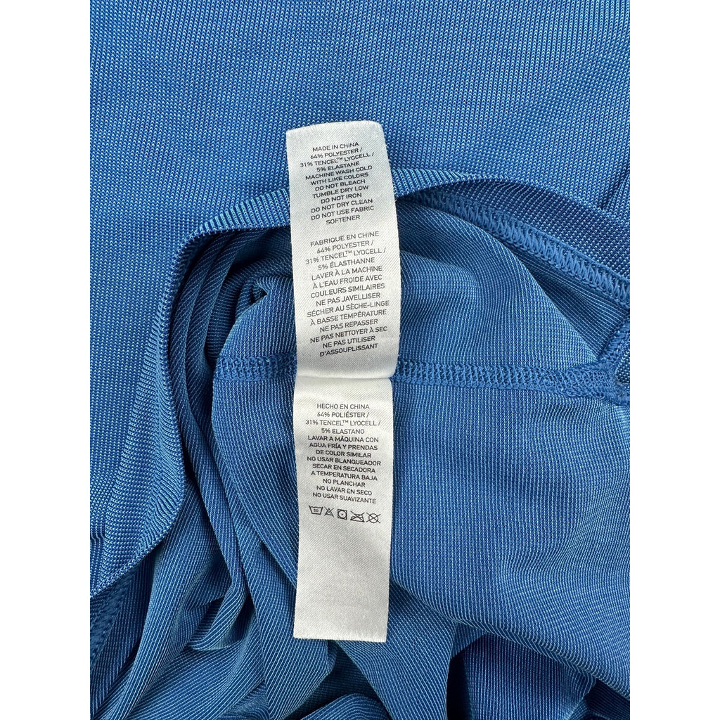 Rhone Delta Pique Performance Polo in Blue — Size Large // Preowned