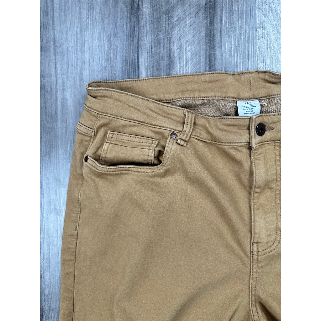 TPJ The Perfect Jean The Denkhaki Athletic Fit Jeans in Dark Khaki — Size 40x30 // Preowned