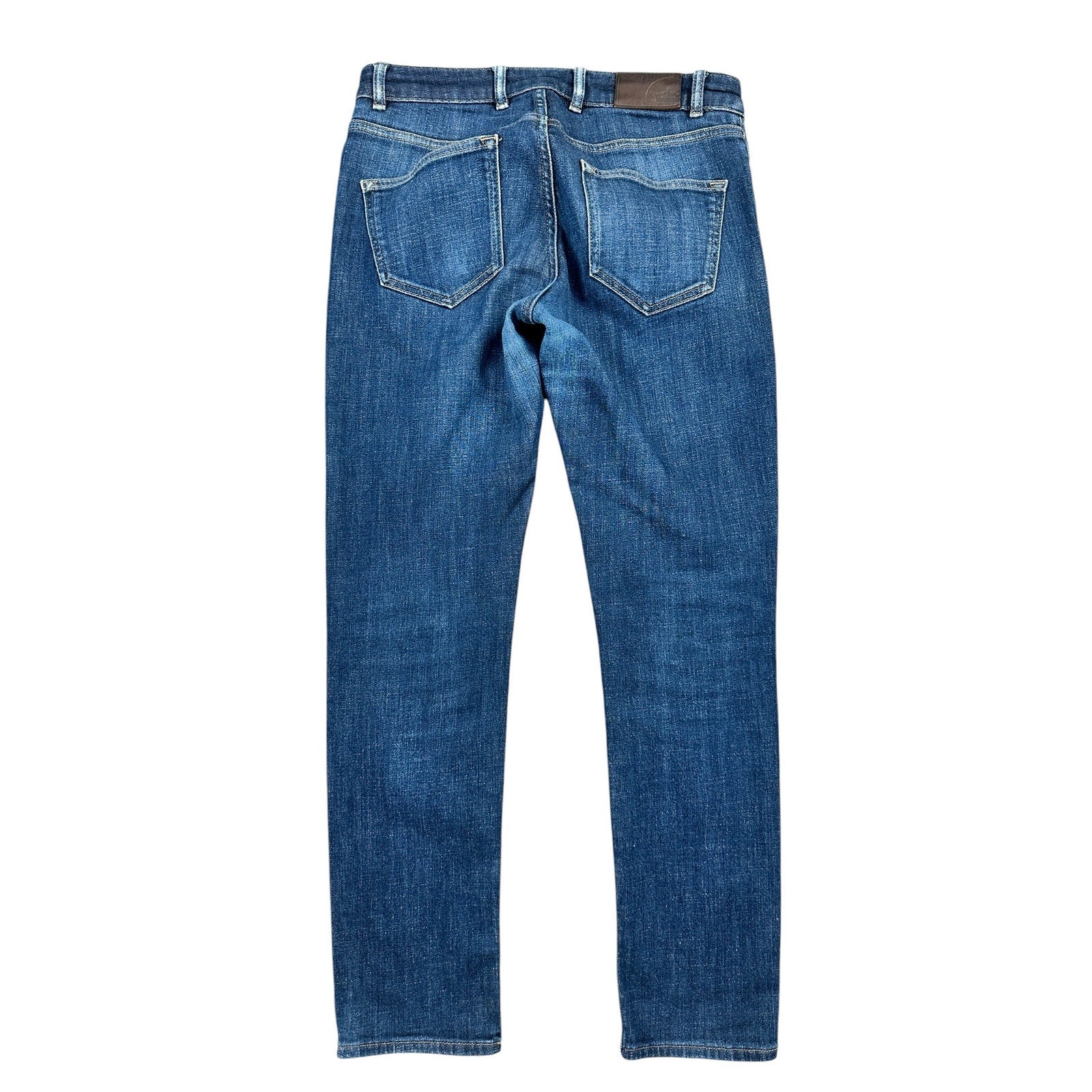 Peter Millar Vintage Washed 5 Pocket Denim Jeans in Blue — Size 32 // Preowned