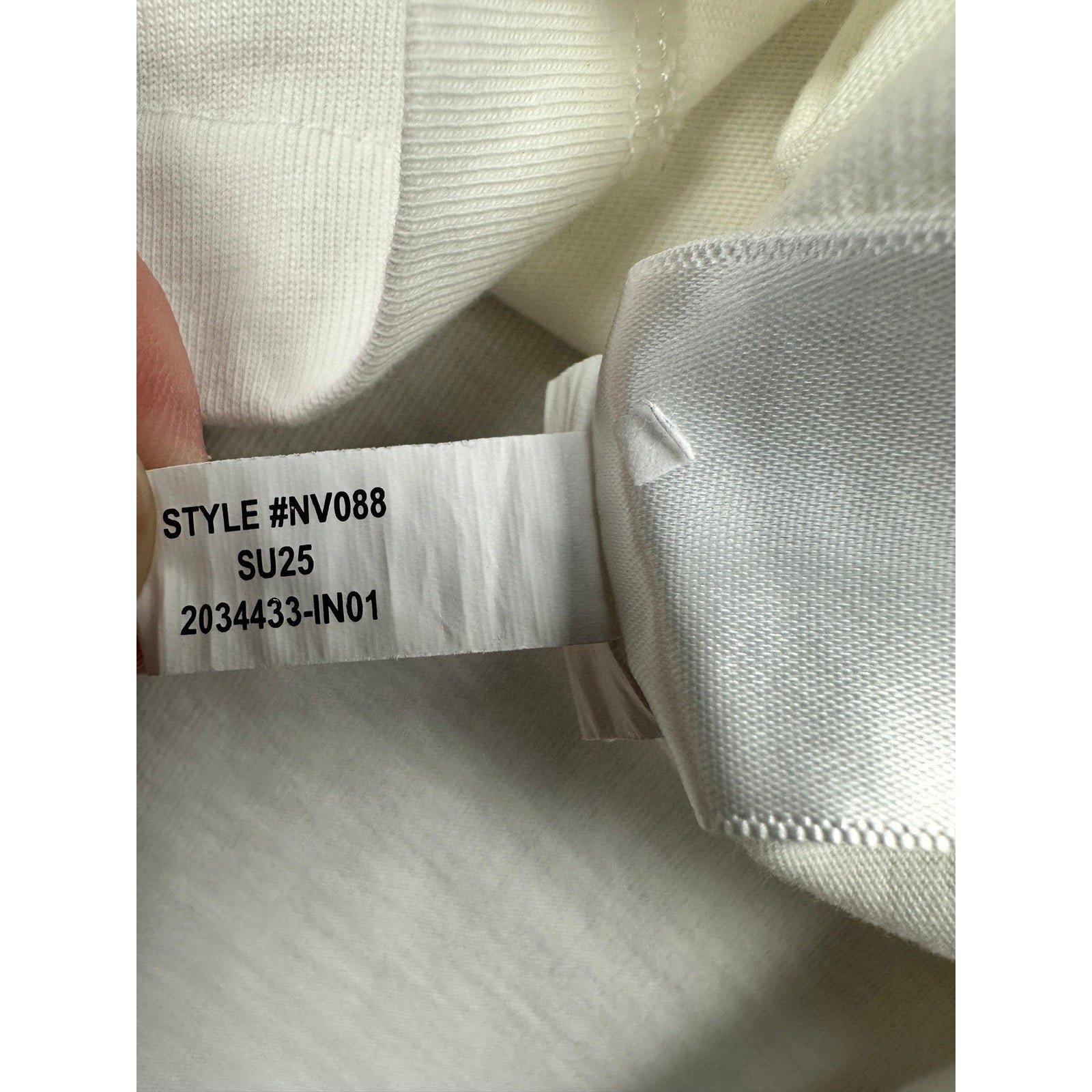 Madewell The Vintage Polo Shirt in White — Size Large // Preowned